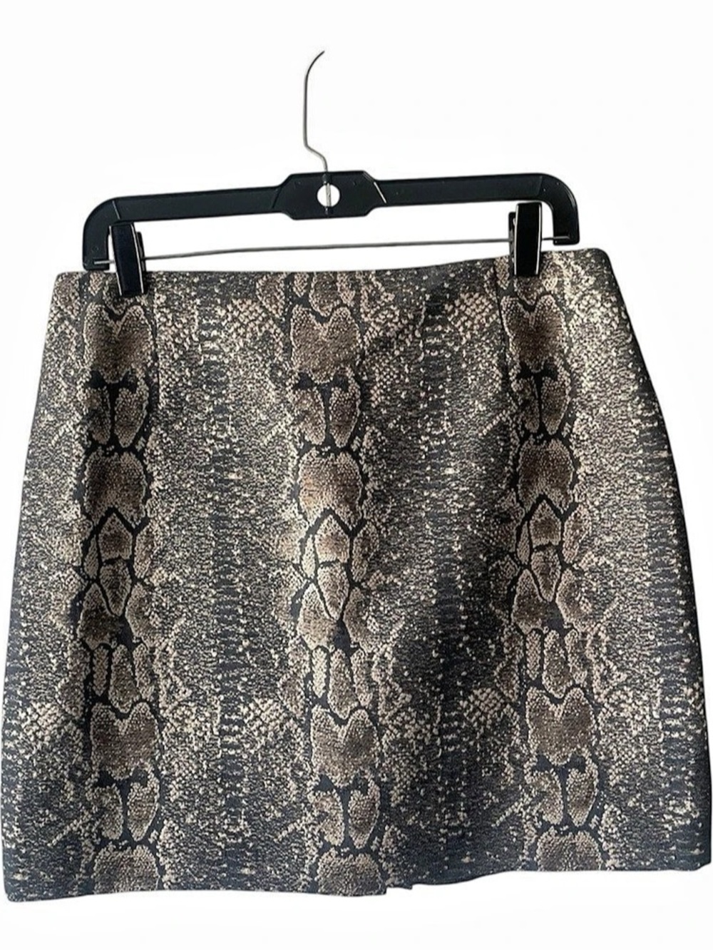 Gianni Bini Snake Print Mini Skirt Size 10 Like New
